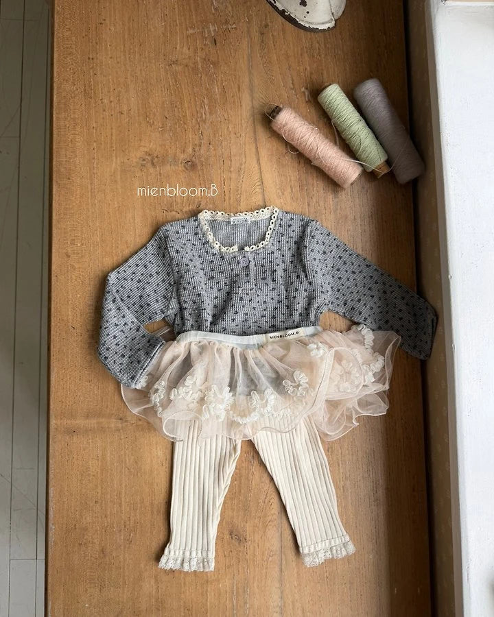 Little Foxx – Bebe Lace Rib Leggings