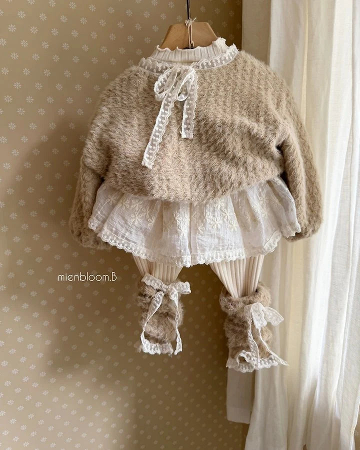Little Foxx – Bebe Lace Rib Leggings