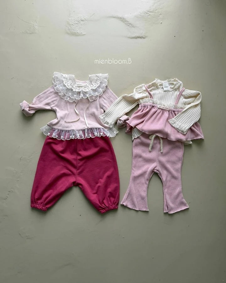 Little Foxx – Kids Heart Lace Tee