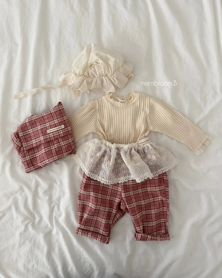 Little Foxx – Kids Lace Rib Tee