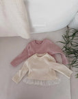 Little Foxx – Kids Heart Lace Tee