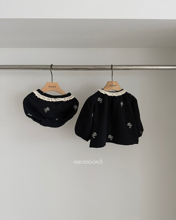 Little Foxx – Kids Rose Embroidered Blouse