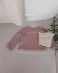 Little Foxx – Kids Heart Lace Tee