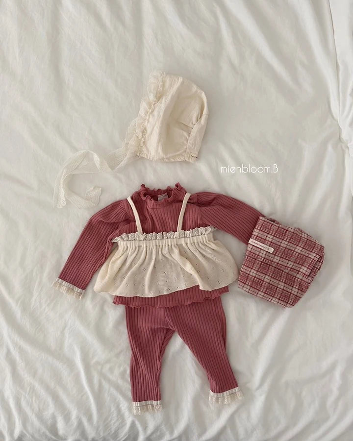 Little Foxx – Kids Lace Rib Tee
