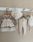 Little Foxx – Kids Check Lace One-piece