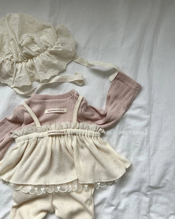 Little Foxx – Kids Heart Lace Tee