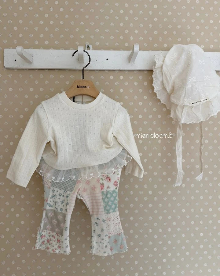 Little Foxx – Kids Heart Lace Tee