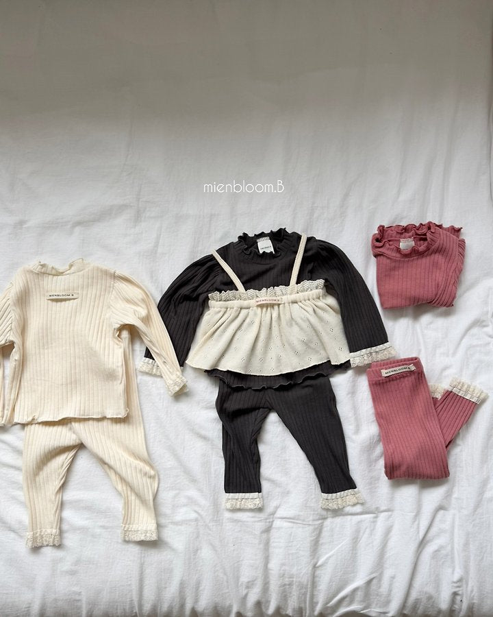 Little Foxx – Kids Lace Rib Leggings