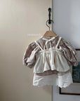 Little Foxx – Kids Check Lace One-piece