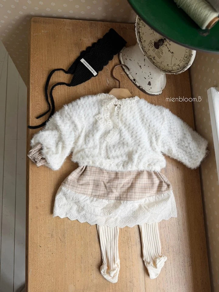 Little Foxx – Kids Check Lace One-piece