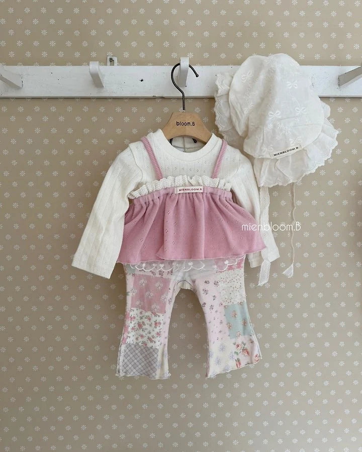 Little Foxx – Kids Heart Lace Tee