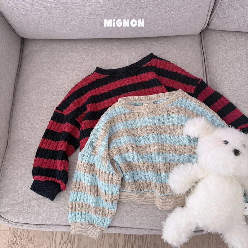 Little Foxx – Twist Knit Sweatshirts