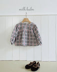Little Foxx – Check Bear Blouse