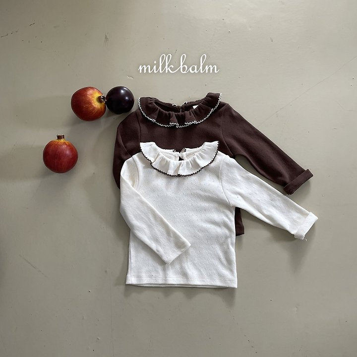 Little Foxx – Picot Frill Tee