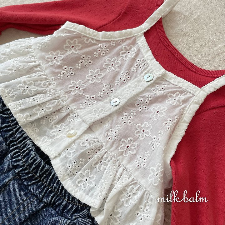 Little Foxx – Eyelet X tee