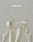 Little Foxx – Green Lace Vest