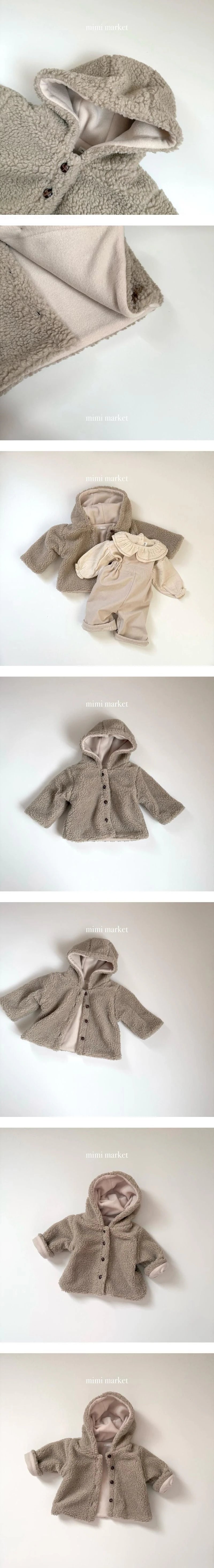 Tumble Hooded Coat von Mimi Market – alle Detailfotos und Produktinfos
