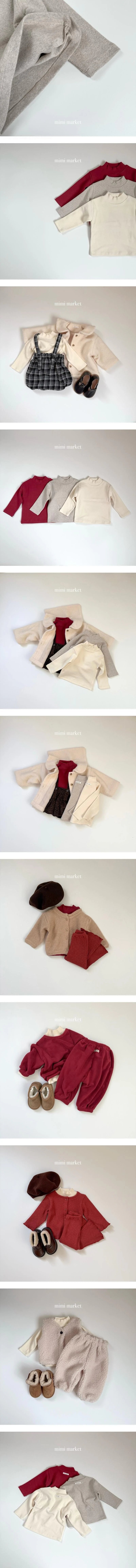 Peach Mock Neck Tee von Mimi Market – alle Detailfotos und Produktinfos