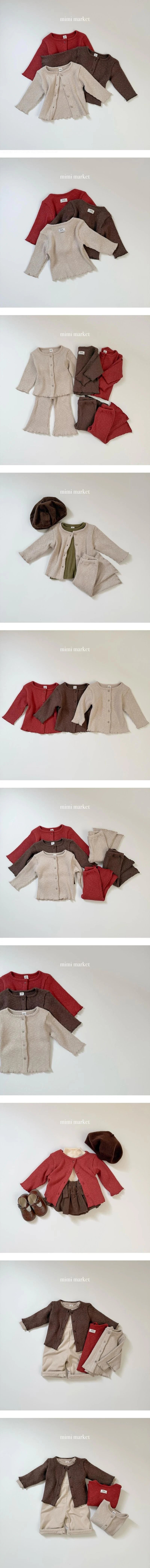 Ribbed Cardigan von Mimi Market – alle Detailfotos und Produktinfos