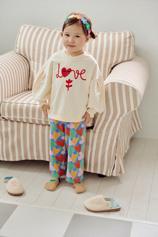 Little Foxx – Velvet Pleated Pants