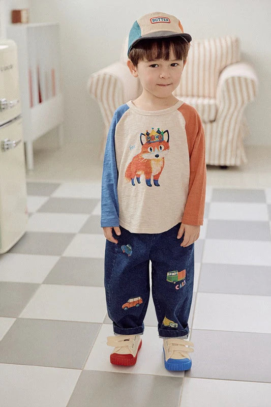 Little Foxx – New Cargo Stretch Denim Pants