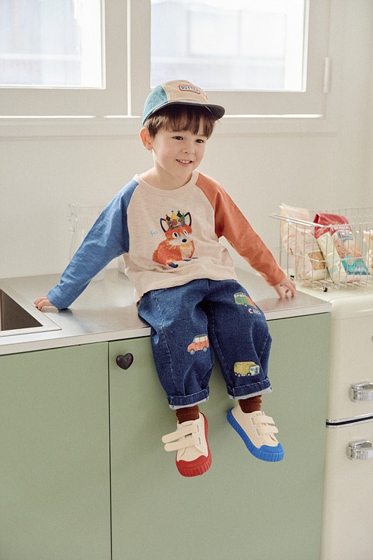 Little Foxx – New Cargo Stretch Denim Pants
