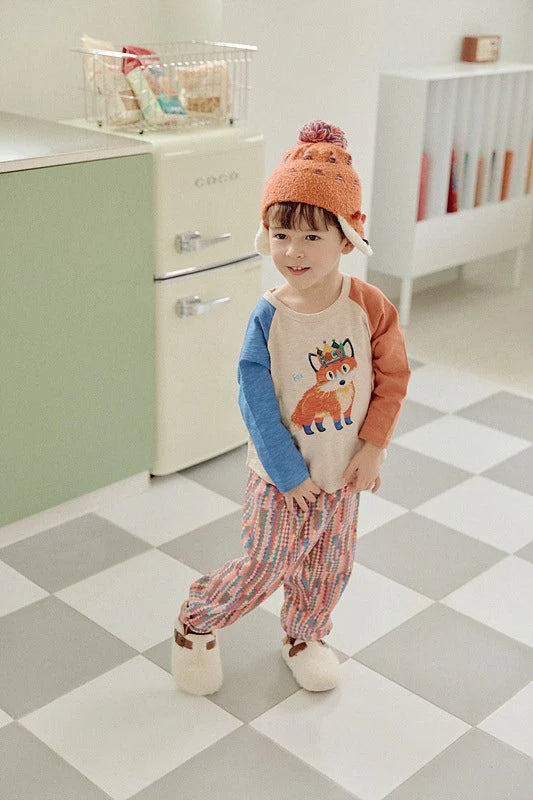 Little Foxx – Waffle Jogger Pants