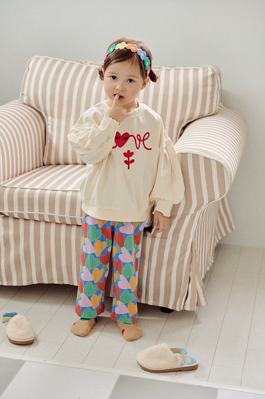 Little Foxx – Velvet Pleated Pants