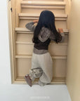 Little Foxx – Mocha Hood Top