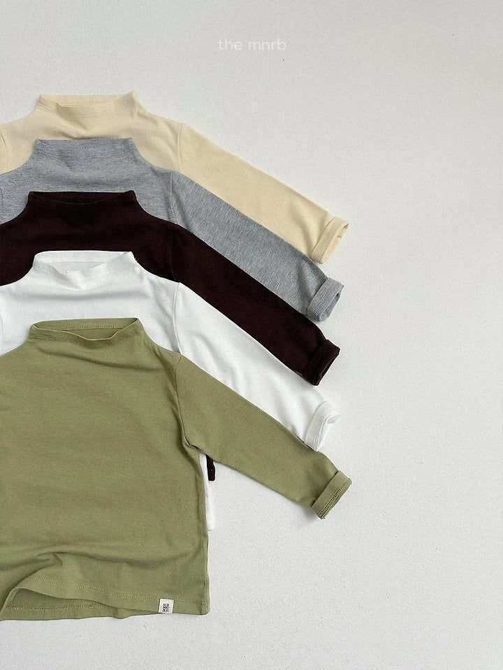 Little Foxx – Blossom Mock Neck Tee