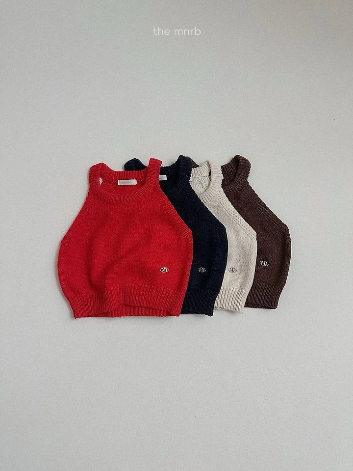 Little Foxx – Halter Neck Knit Top