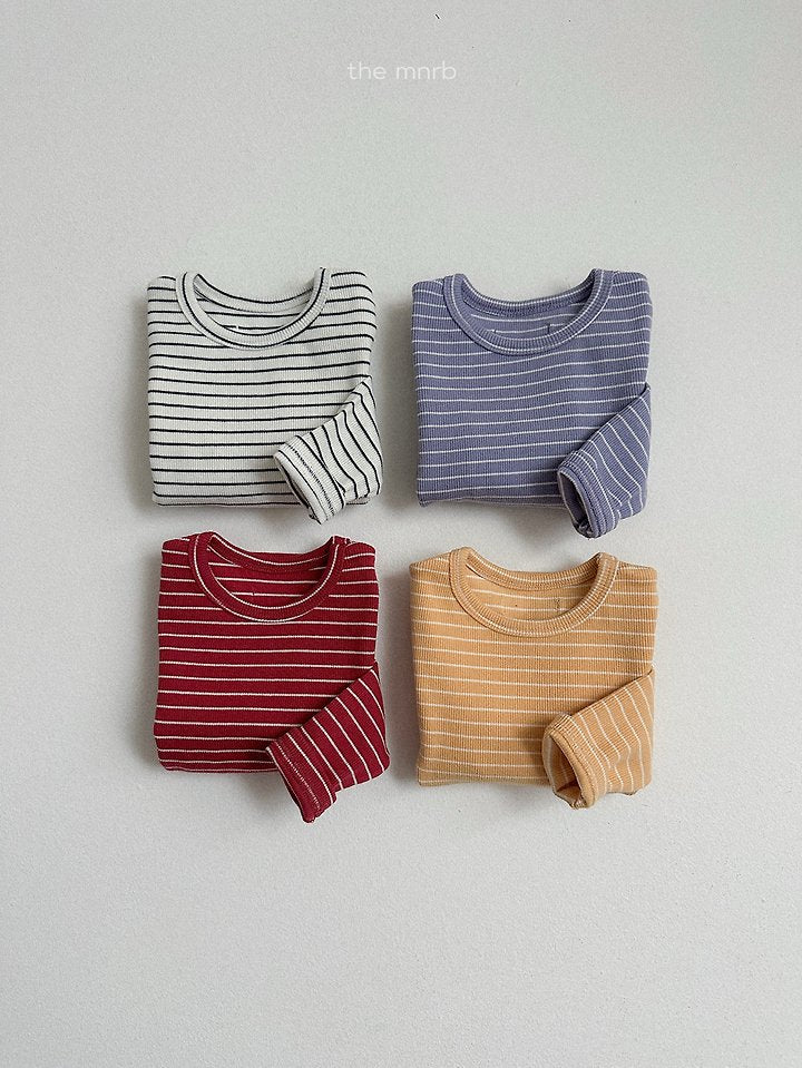 Little Foxx – Round Stripe Long Sleeve Tee