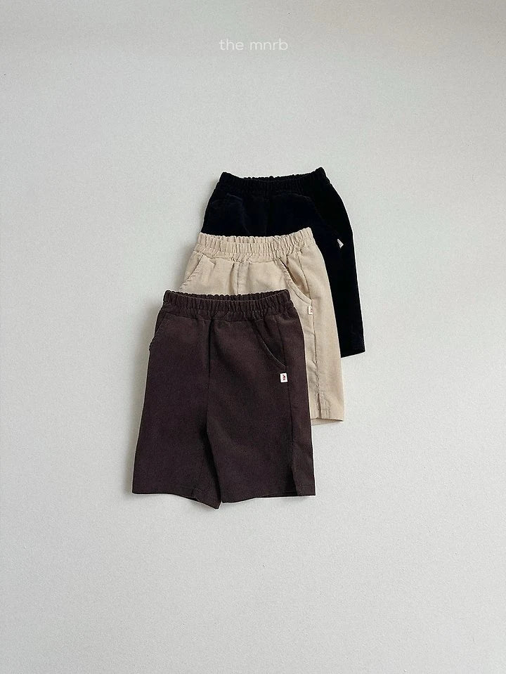 Little Foxx – Corduroy Capri Pants
