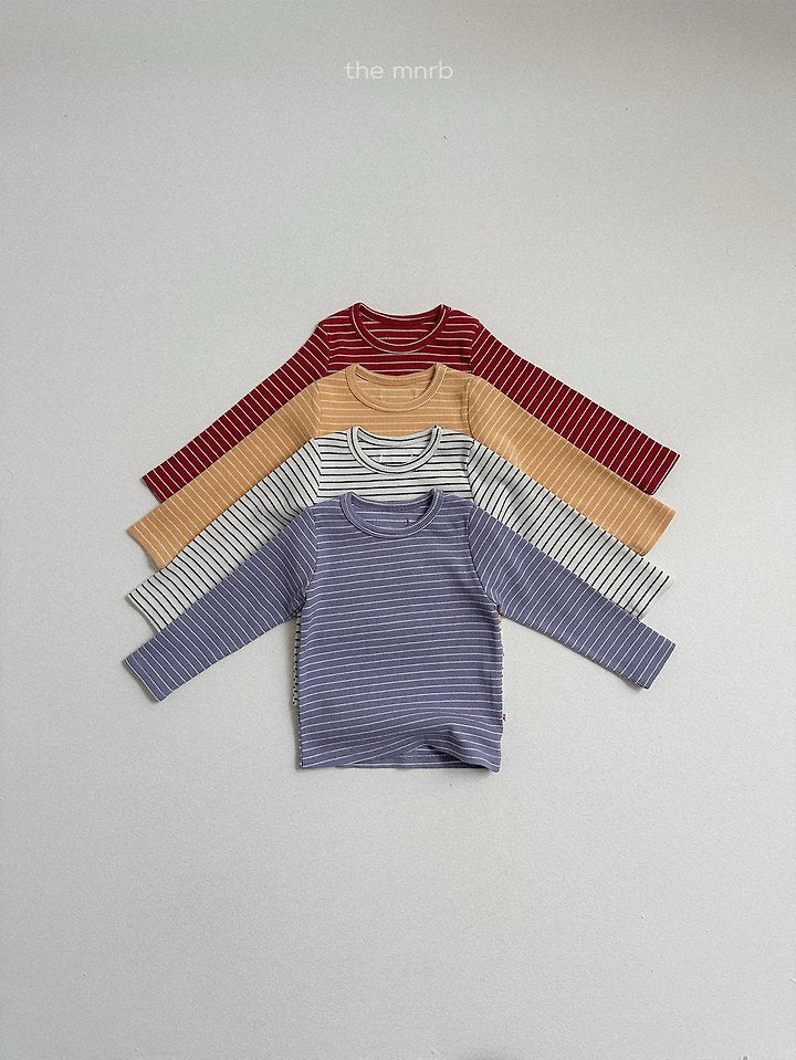 Little Foxx – Round Stripe Long Sleeve Tee