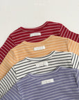 Little Foxx – Round Stripe Long Sleeve Tee