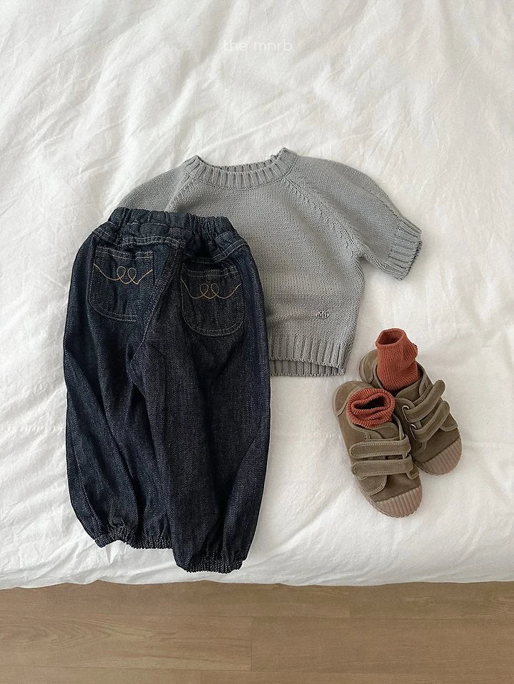 Little Foxx – Emblem Knit Top