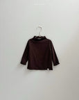 Little Foxx – Blossom Mock Neck Tee