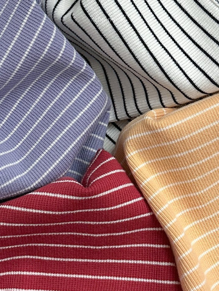 Little Foxx – Round Stripe Long Sleeve Tee