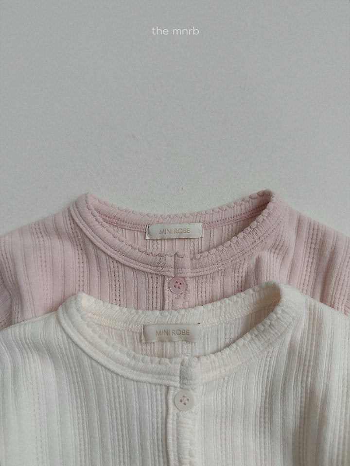 Little Foxx – Eyelet Cardigan