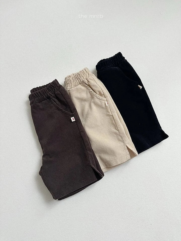 Little Foxx – Corduroy Capri Pants