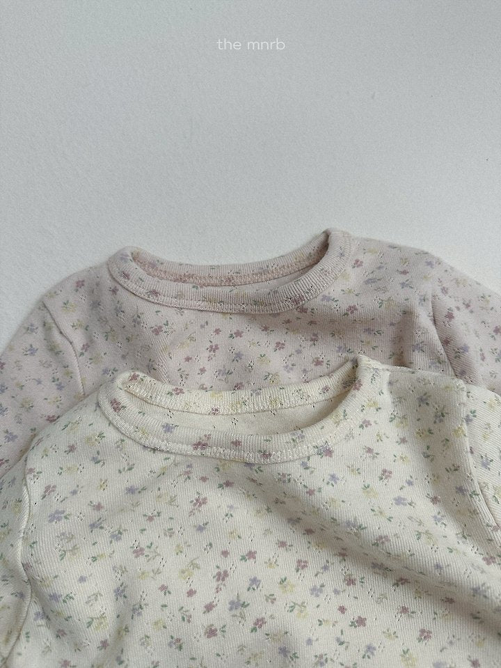 Little Foxx – Cotton Eyelet Long Sleeve Tee