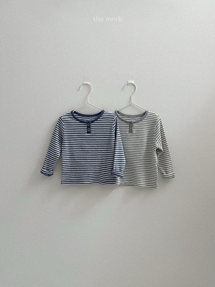 Little Foxx – Eddie Stripe Henley Tee