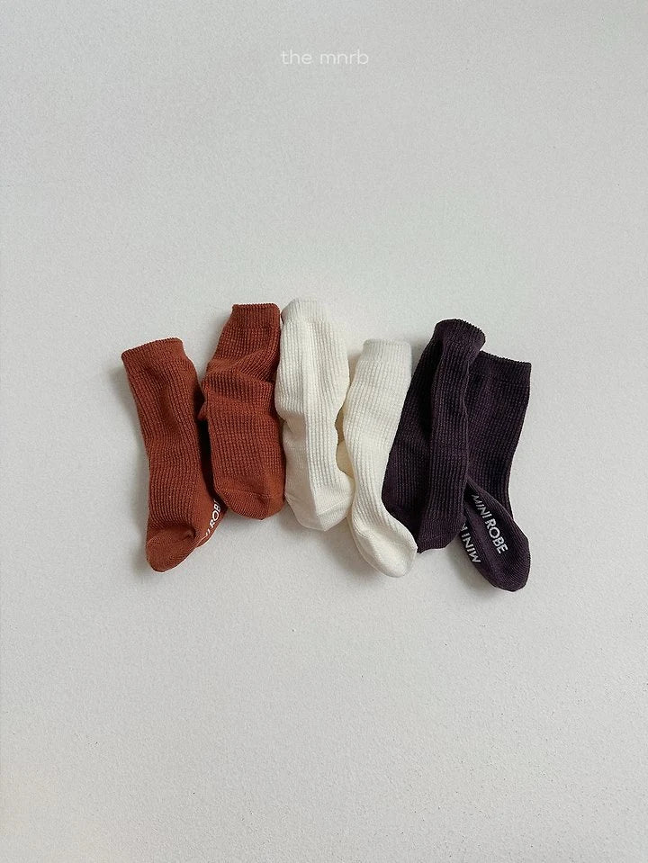 Little Foxx – Basic Waffle Socks
