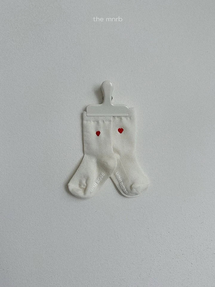 Little Foxx – Heart Logo Socks