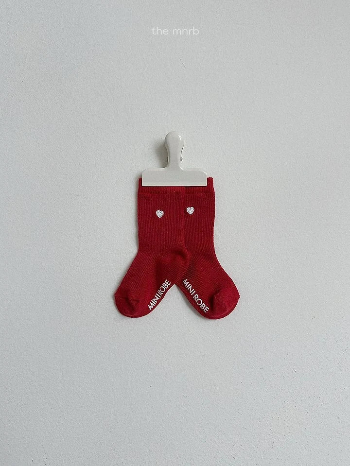Little Foxx – Heart Logo Socks