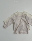 Little Foxx – Cotton Eyelet Long Sleeve Tee
