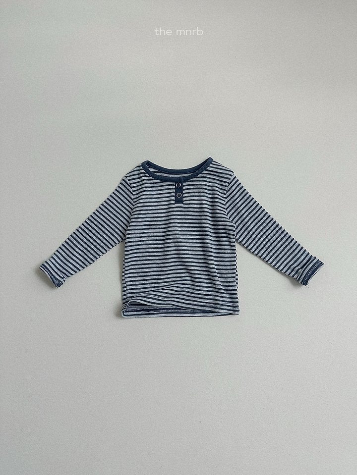 Little Foxx – Eddie Stripe Henley Tee
