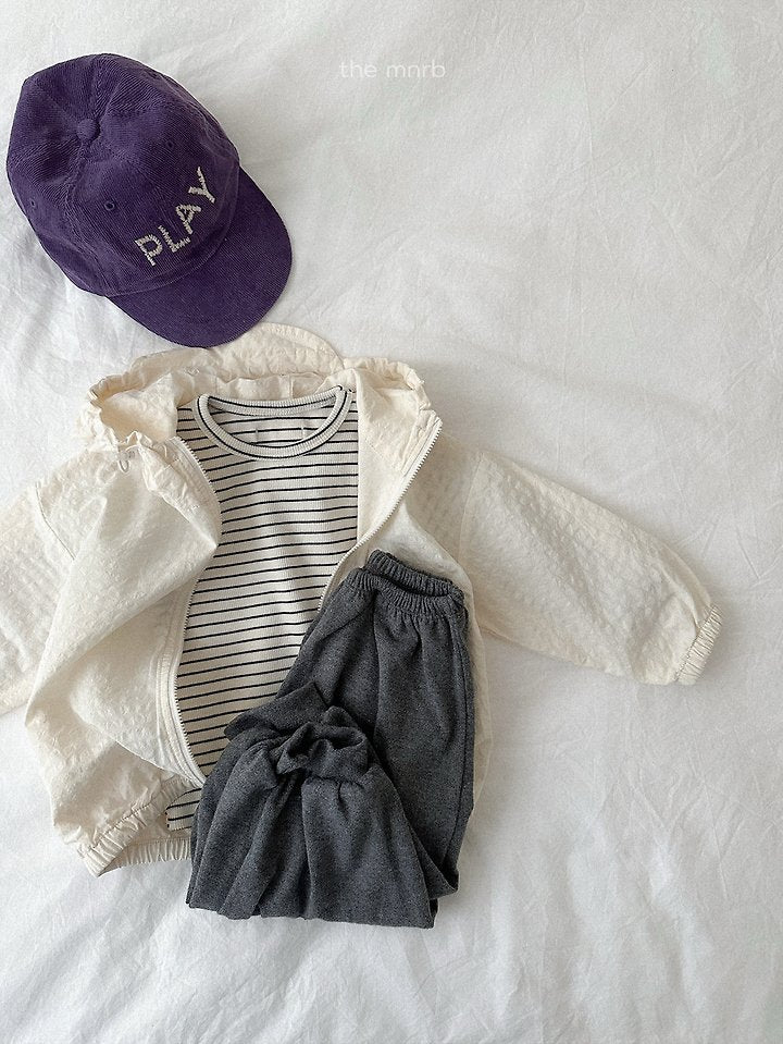 Little Foxx – Round Stripe Long Sleeve Tee