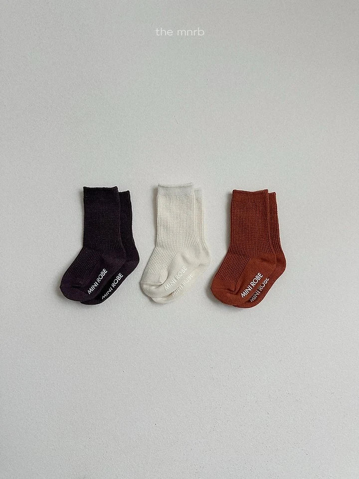 Little Foxx – Basic Waffle Socks