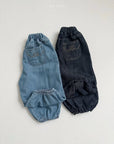Little Foxx – Stitch Denim Jogger Pants